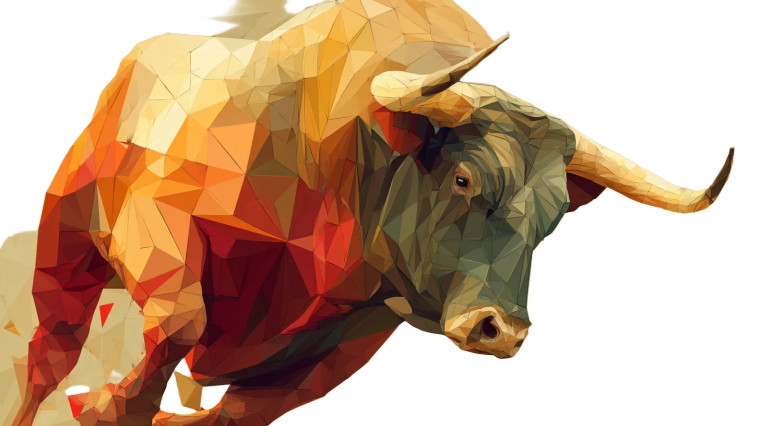 Cheeky Bull Vinyl Car Decal Sticker – Waterproof & UV-Resistant 8"