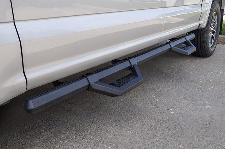 Upgrade Your Truck with Dee Zee HEX Series Nerf Bars | No-Drill Aluminum Bars with Customized Drop Steps