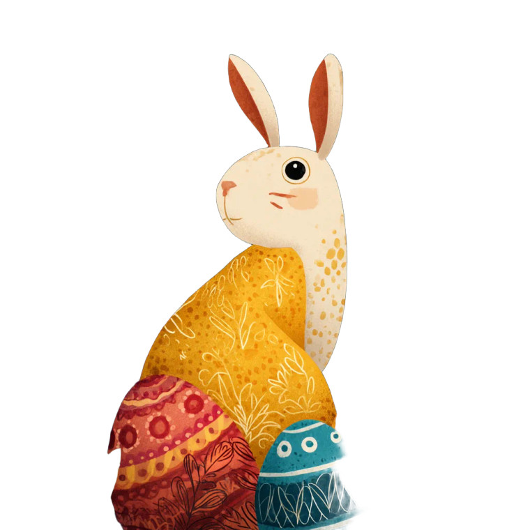 Easter Illustration Vinyl Car Decal Sticker – Waterproof & UV-Resistant 8" Easter Illustration Vinyl Car Decal Sticker – Waterproof & UV-Resistant 8"