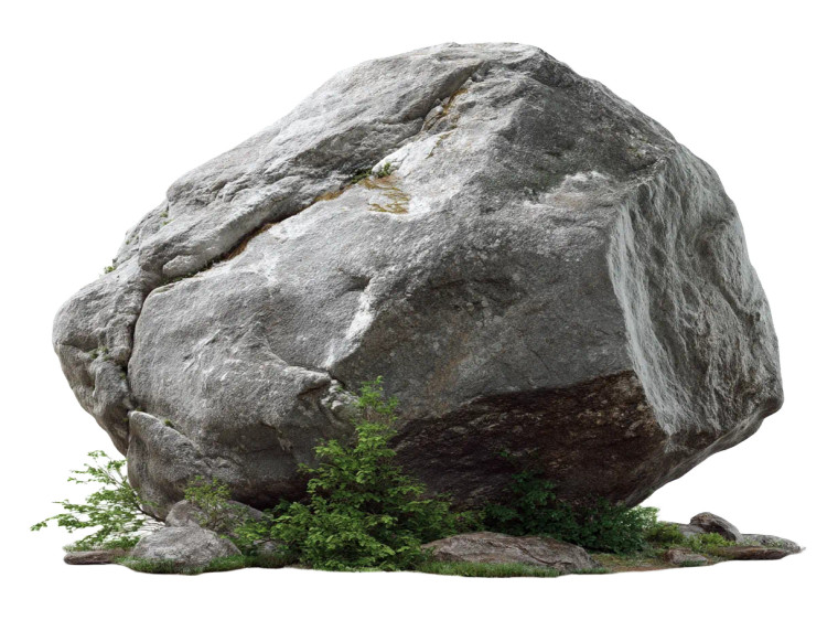 Big Boulder Vinyl Car Decal Sticker – Waterproof & UV-Resistant 8"