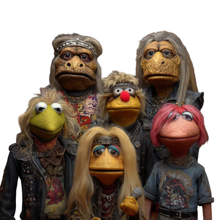 Iron Maiden Muppet Vinyl Car Decal Sticker – Waterproof & UV-Resistant 8"
