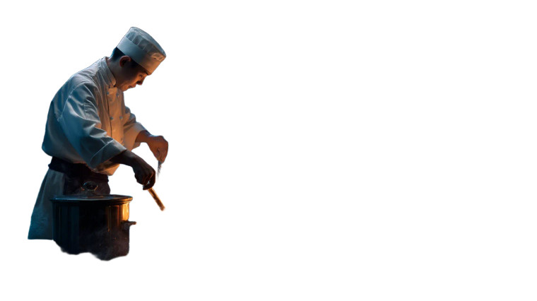 Chinese Chef Cooking Vinyl Car Decal Sticker – Waterproof & UV-Resistant 8"