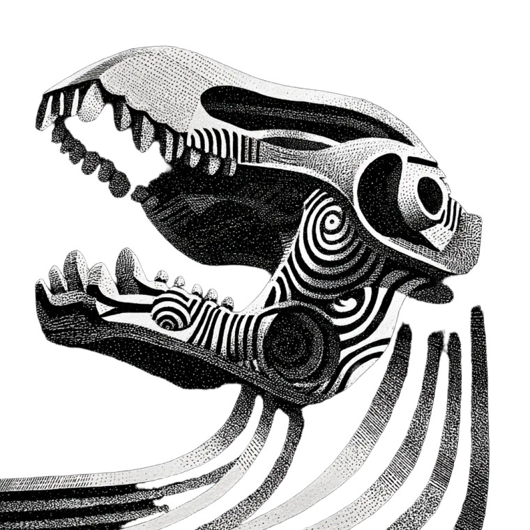 Bone Vinyl Car Decal Sticker – Waterproof & UV-Resistant 8"