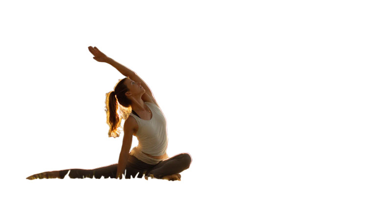 Yoga In Park V2 Vinyl Car Decal Sticker – Waterproof & UV-Resistant 8"