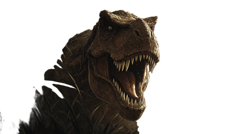 Roaring T-Rex V13 Vinyl Car Decal Sticker – Waterproof & UV-Resistant 8"