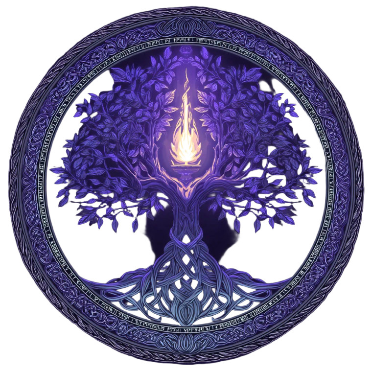 Celtic World Tree Vinyl Car Decal Sticker – Waterproof & UV-Resistant 8"