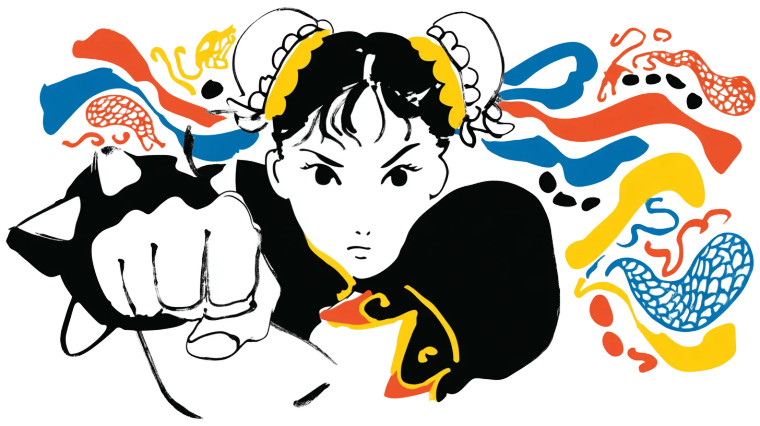 Chun-Li Vinyl Car Decal Sticker – Waterproof & UV-Resistant 8"