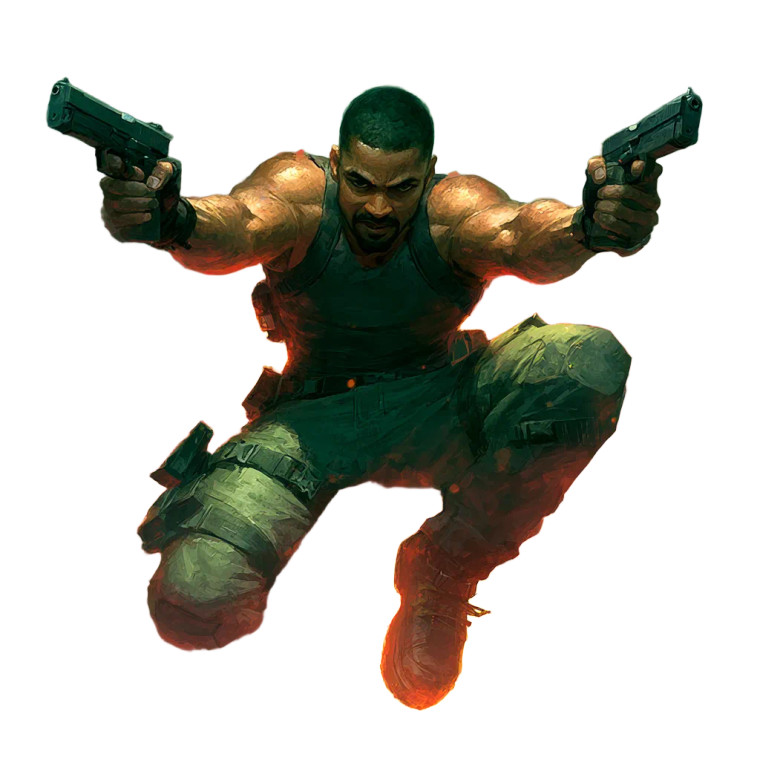 Retro Game Hero Vinyl Car Decal Sticker – Waterproof & UV-Resistant 8"