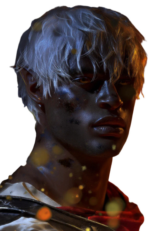 Drow Elf Portrait V2 Vinyl Car Decal Sticker – Waterproof & UV-Resistant 8"