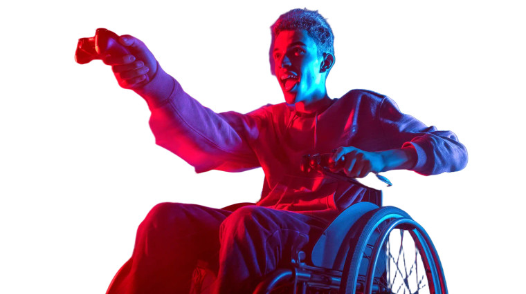 Joyful Gamer Boy Vinyl Car Decal Sticker – Waterproof & UV-Resistant 8"