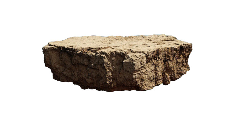 Floating Rock Vinyl Car Decal Sticker – Waterproof & UV-Resistant 8"