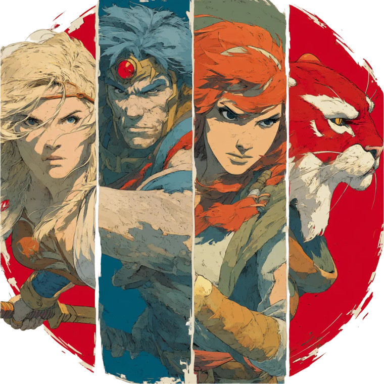 Thundercats Vinyl Car Decal Sticker – Waterproof & UV-Resistant 8"