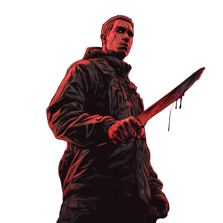 Zombie Apocalypse Survivor V2 Vinyl Car Decal Sticker – Waterproof & UV-Resistant 8"