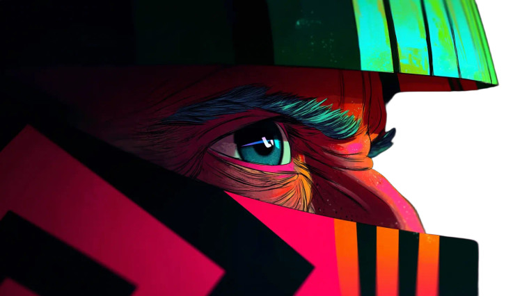 Warrior Eye Closeup Vinyl Car Decal Sticker – Waterproof & UV-Resistant 8"