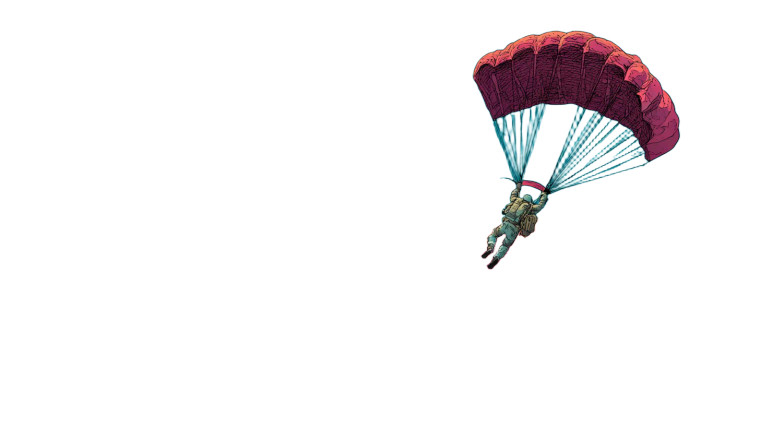 Pubg Pochinki Parachuter Vinyl Car Decal Sticker – Waterproof & UV-Resistant 8"