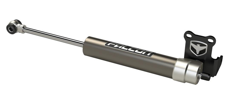 Upgrade Your Steering Stability | Falcon Shocks Steering Stabilizer for Jeep Gladiator JT, Wrangler JL | Equal Force Resistance, Fast Adjust Knob