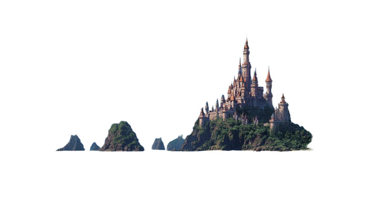 Magical Disney Castle V3 Vinyl Car Decal Sticker – Waterproof & UV-Resistant 8"