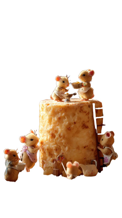 Tiny Easter Bakers Vinyl Car Decal Sticker – Waterproof & UV-Resistant 8"