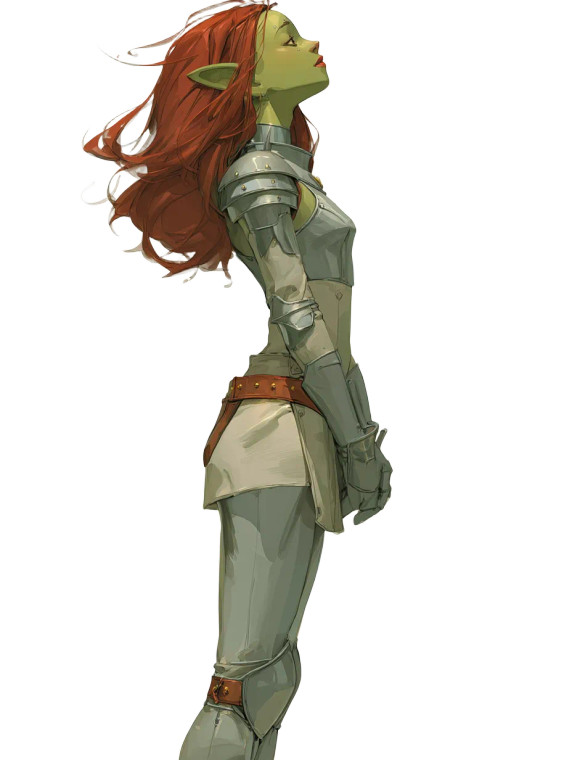 Githyanki Warrior V2 Vinyl Car Decal Sticker – Waterproof & UV-Resistant 