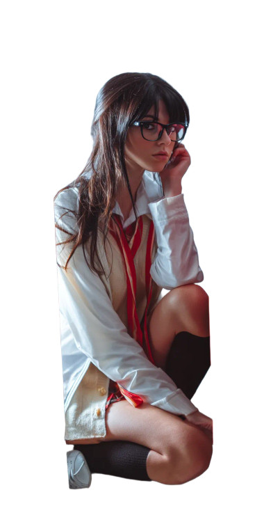 Nerd Girl Locker V2 Vinyl Car Decal Sticker – Waterproof & UV-Resistant 8"