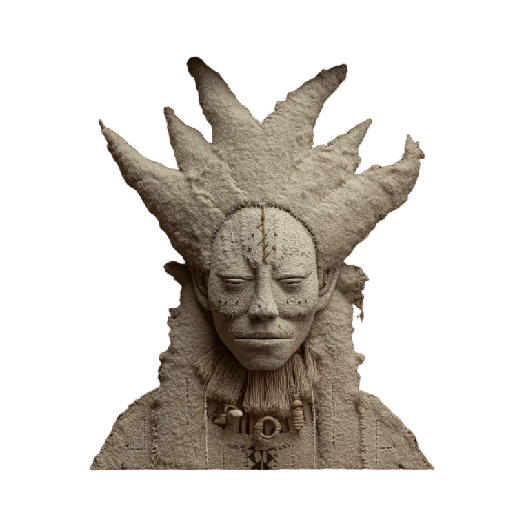 Sacred Shaman Symbol Vinyl Car Decal Sticker – Waterproof & UV-Resistant 8"