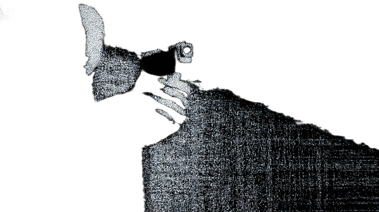 Mysterious Stickman Gunman Vinyl Car Decal Sticker – Waterproof & UV-Resistant 8"