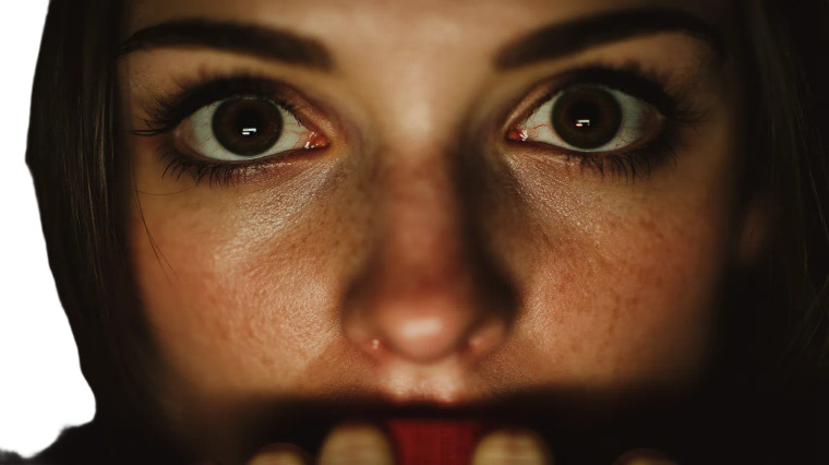 Surreal Horror Portrait V2 Vinyl Car Decal Sticker – Waterproof & UV-Resistant 8"