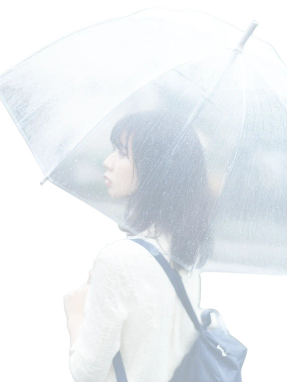 Retro Rainy Walk Vinyl Car Decal Sticker – Waterproof & UV-Resistant 8"