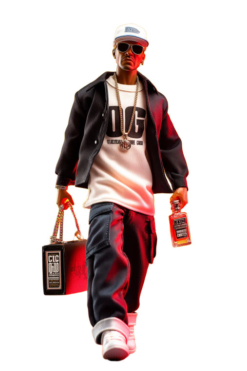 Terry Action Figure Vinyl Car Decal Sticker – Waterproof & UV-Resistant 8"