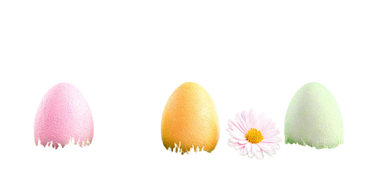 Colorful Easter Eggs V3 Vinyl Car Decal Sticker – Waterproof & UV-Resistant 8"