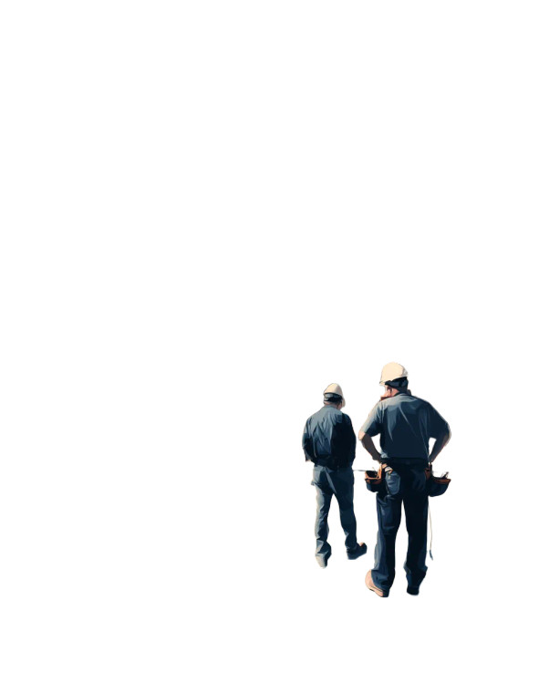 Inspection Workers Poster Vinyl Car Decal Sticker – Waterproof & UV-Resistant 8"