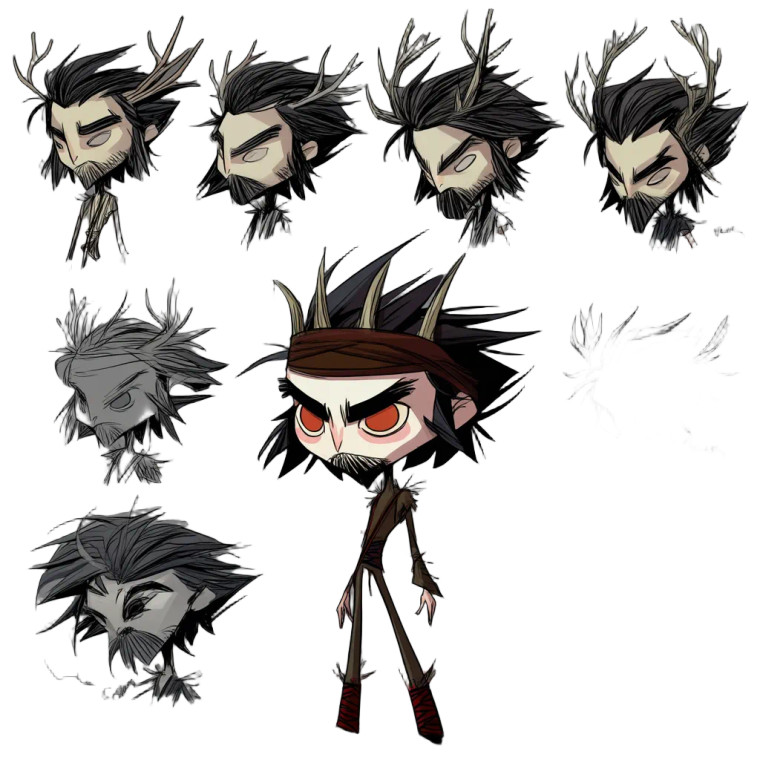 Hou Yi Character Vinyl Car Decal Sticker – Waterproof & UV-Resistant 8"