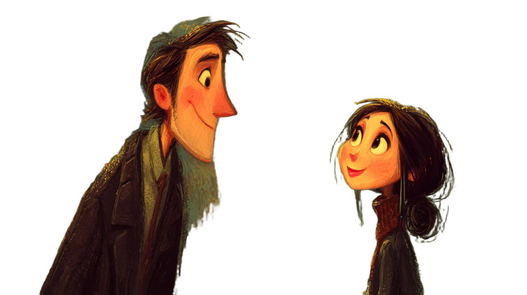 Romantic Pixar Moment Vinyl Car Decal Sticker – Waterproof & UV-Resistant 8"