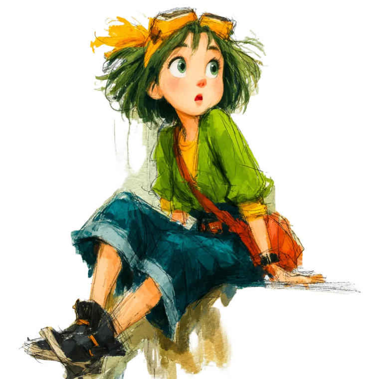 Girl V57 Vinyl Car Decal Sticker – Waterproof & UV-Resistant 8"