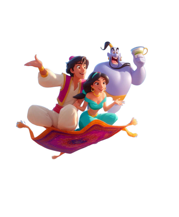 Aladdin'S Dubai Flight Vinyl Car Decal Sticker – Waterproof & UV-Resistant 8"
