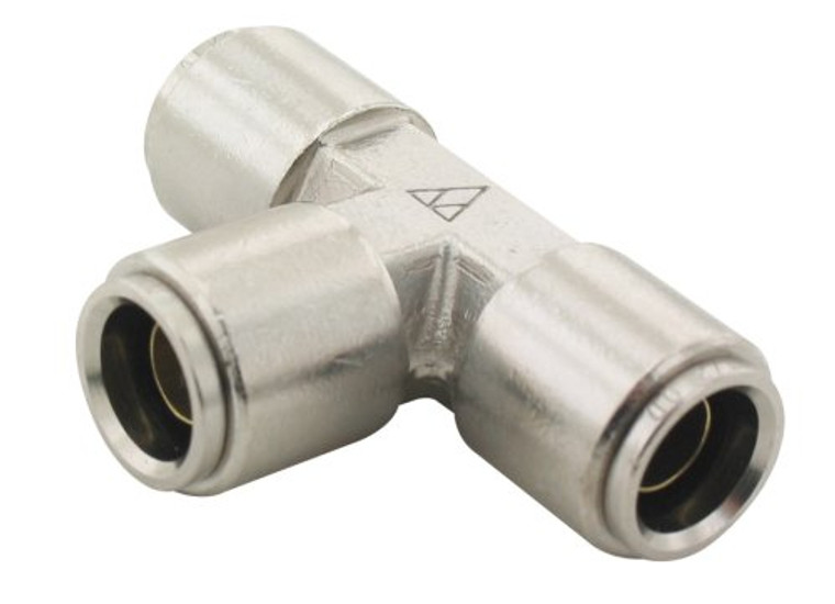 High-Quality Air Lift Coupler Fitting | Union Tee for 1/4 Inch Air Hose | Easy Connection | Single Path