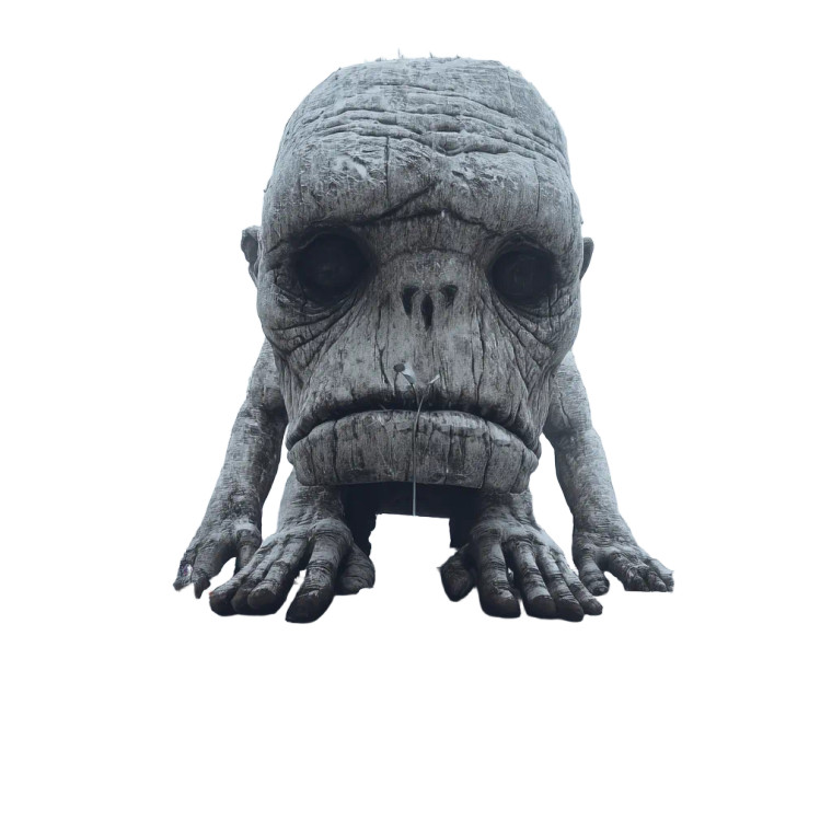 Norwegian Troll Vinyl Car Decal Sticker – Waterproof & UV-Resistant 8"