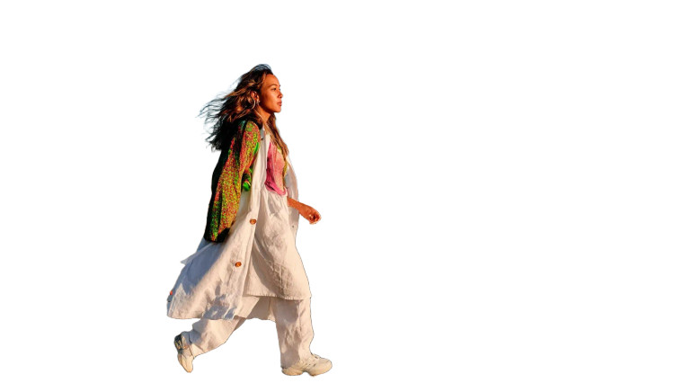 Dawn Rooftop Walk Vinyl Car Decal Sticker – Waterproof & UV-Resistant 8"