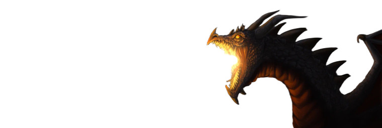 Fire Breathing Dragon V5 Vinyl Car Decal Sticker – Waterproof & UV-Resistant 8"