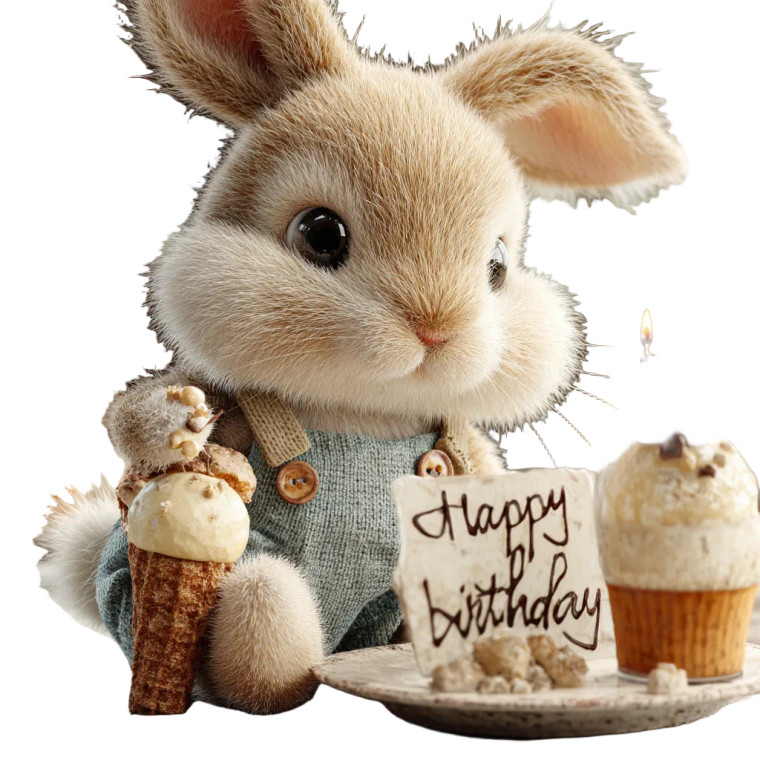 Easter Rabbit Celebration Vinyl Car Decal Sticker – Waterproof & UV-Resistant 8"