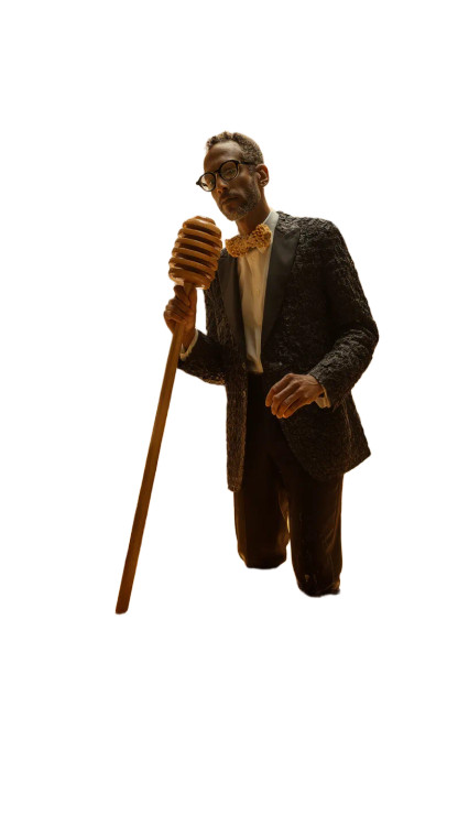 Matzo Tuxedo Man Vinyl Car Decal Sticker – Waterproof & UV-Resistant 8"