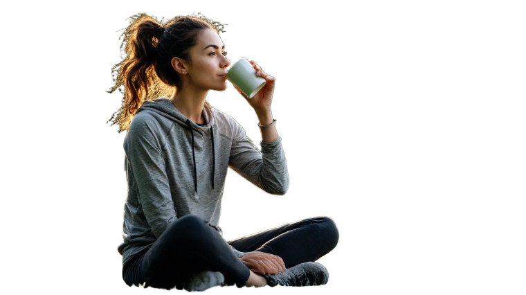 Serene Yoga Moment Vinyl Car Decal Sticker – Waterproof & UV-Resistant 8"