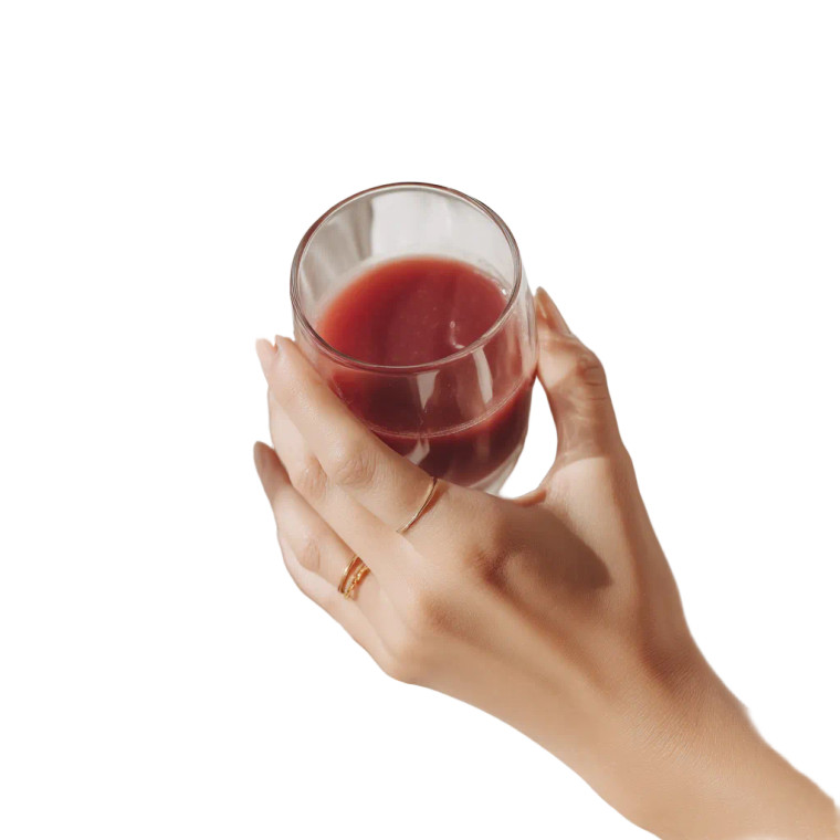 Hand Holding Glass Vinyl Car Decal Sticker – Waterproof & UV-Resistant 8"