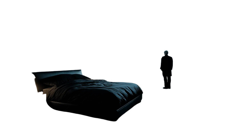 Moody Penthouse Scene Vinyl Car Decal Sticker – Waterproof & UV-Resistant 8"