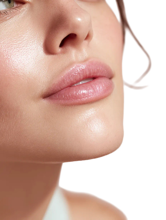 Plump Glossy Lips Vinyl Car Decal Sticker – Waterproof & UV-Resistant 8"