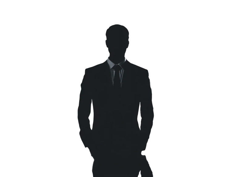 Shadow Figures Behind Vinyl Car Decal Sticker – Waterproof & UV-Resistant 8"