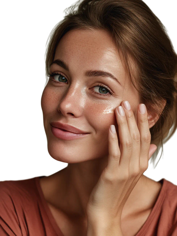 Luxury Skincare Ad Vinyl Car Decal Sticker – Waterproof & UV-Resistant 8"