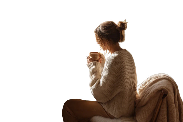 Cozy Home Workspace Vinyl Car Decal Sticker – Waterproof & UV-Resistant 8"