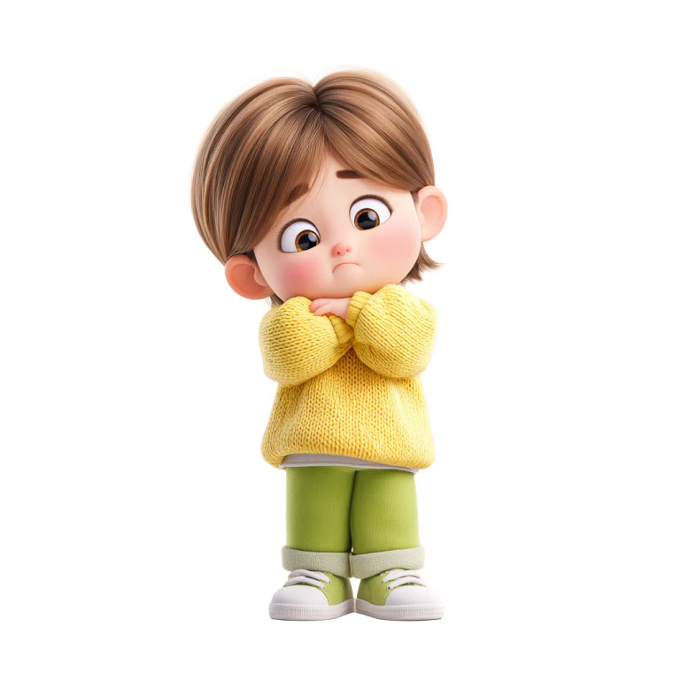 Cute Pixar-Style Character Vinyl Car Decal Sticker – Waterproof & UV-Resistant 8"