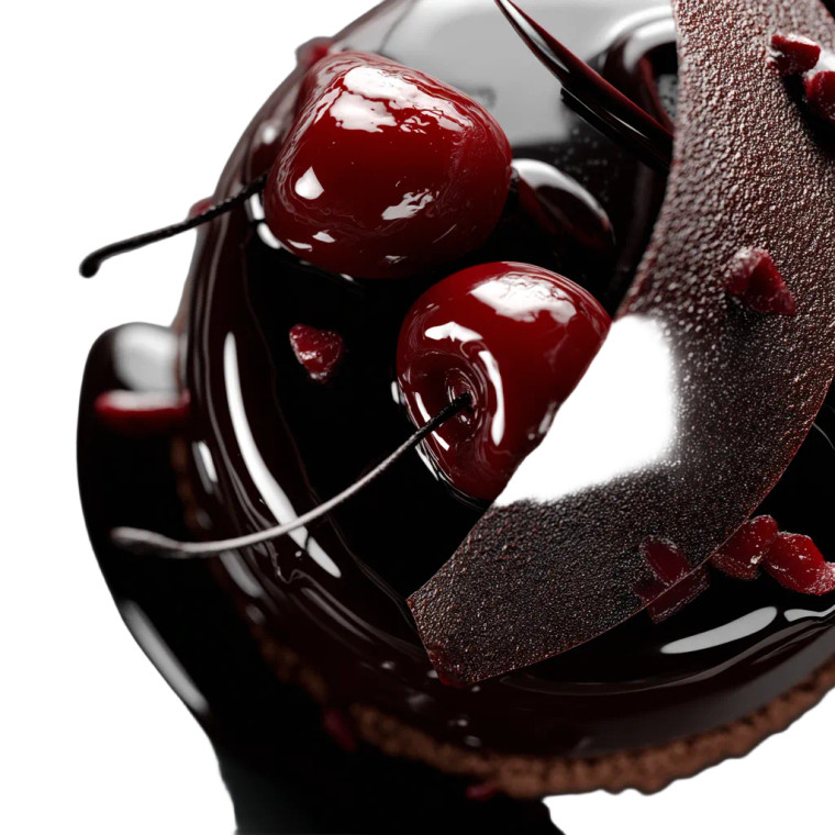 Cherrymoon Dessert Vinyl Car Decal Sticker – Waterproof & UV-Resistant 8"